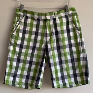 Hugo Boss Relaxed fit Checkered Shorts Casual